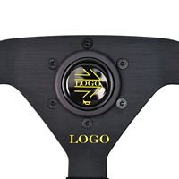 Leaders Suede 350mm Support plat Vente chaude mo JDM Drift Volant