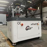 Lijadora Industrial Manual con Mesa de Aspiración Motorizada y Mesa de Trabajo, Potencia de 3.95kW, Construcción de Acero Inoxidable