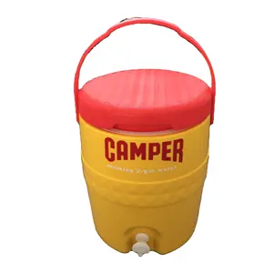 Hs Plastic Koeler Kan 8l Ijskist Met Spie Voor Kamperen Picknick Sport Hard Koeler Houden Item Verkoelend Borstvoedsel Koeler