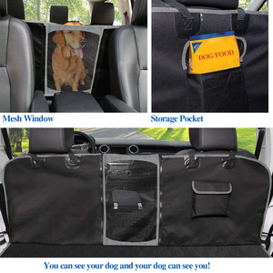 Funda Protectora de Asiento de Coche para Mascotas, Multifuncional, con Diseño Personalizado de Lujo, Protección Completa para la Espalda del Perro - Product Image 3