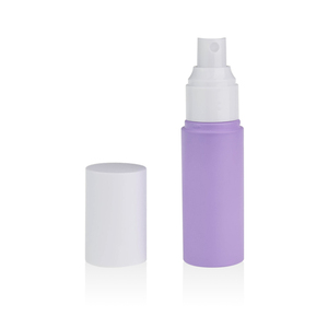 Confezione toner 15ml 30ml 50ml fantasia pastello viola colore PET plastica cosmetica nebbia spray bottiglia bottiglie spray con tappo bianco - Product Image 2