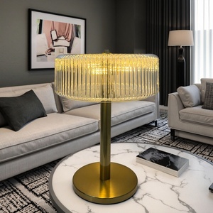 Hiện đại khách sạn sang trọng Glass Shade bảng đèn Bắc Âu Thiết kế bàn ánh sáng cho phòng khách nhà hàng khách sạn trang trí - Product Image 4
