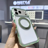 Coque de téléphone en acrylique transparente avec chargement magnétique sans fil, antichoc, pour iPhone 17, fabricant OEM ODM Chine