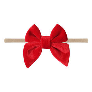 3 pollici Nuovo Toddle Cute Baby velluto archi dei <span class=keywords><strong>capelli</strong></span> hairband Farfalla morbido grande arco Hairband Bambini <span class=keywords><strong>Accessori</strong></span> <span class=keywords><strong>Per</strong></span> <span class=keywords><strong>capelli</strong></span> Di Natale - Product Image 6
