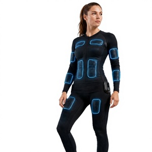 Smart Gym EMS 12-Kanal 24-Elektroden EMS-Anzug mit Steuereinheit Kabelloser <span class=keywords><strong>Visionbody</strong></span> EMS-Trainingsanzug - Product Image 3