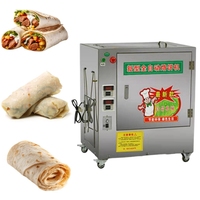 Machine à tortillas industrielle anti-rayures entièrement automatique pour roti, crêpes, feuilles de pâtisserie, wraps et burritos mexicains au poulet