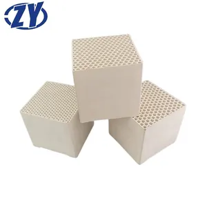 Honeycomb Ceramics Mullite Honeycomb Ceramic Substrate Catalyst Substrate Ceramic Honeycomb