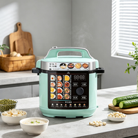 Cuisinière à pression électrique intelligente 5L 6L avec écran numérique, multifonction, appareil de cuisine