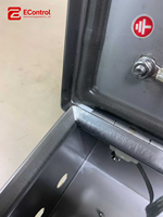 Boîte de distribution verrouillable en acier inoxydable, indice de protection IP65, boîte murale étanche pour la sécurité du câblage industriel et commercial