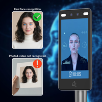 Sistema de Puerta Automática con Lector de Códigos QR SUNTEK, Dispositivo de Seguridad Inteligente con Reconocimiento Facial, Visión Nocturna y Control de Acceso