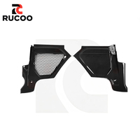 Fibra de Carbono Seca para BMW G80 G81 M3 G82 G83 M4 G87 M2: Refuerzo de Soporte de Motor, Cubierta de Radiador, ECU, Paneles de Esquina de Faros y Rejilla