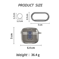 Conception de housse de protection PC de vente chaude pour JBL Tune Flex étuis de protection à la mode étui pour écouteurs étanche à la poussière