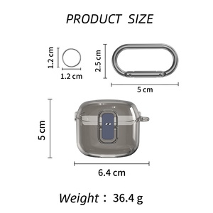 Venta caliente PC Diseño de la cubierta protectora para <span class=keywords><strong>JBL</strong></span> Tune <span class=keywords><strong>Flex</strong></span> Fundas protectoras de parachoques de moda Impermeable a prueba de polvo Estuche para auriculares - Product Image 6