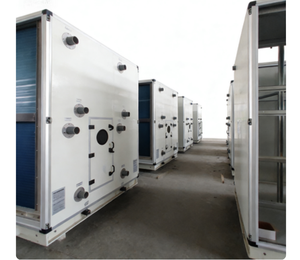 Système de climatisation industrielle CVC : Unité de traitement centralisée combinée avec serpentin DX, température et humidité constantes, moteur au sol pour CVC - Product Image 4
