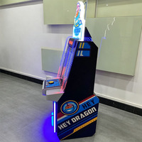 Machine de jeu d'arcade Hey Hey Dragon à monnayeur, machine de jeu de loterie Crazy Football à récompense pour centre de jeux