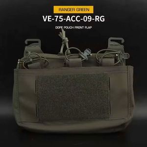 Free Sample Camouflage Tactical Sling Bag with Detachable Feature <b>Adapts</b> to Vest Solid Color Multiple Modes Can Hang on Chest - Product Image 2