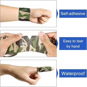 3 rouleaux de ruban adhésif camouflage pour fusil de chasse Design camouflage Bandage cohésif - Product Image 3