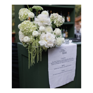Centrotavola Floreale <span class=keywords><strong>in</strong></span> Seta 2026 di Tendenza, Sfera di <span class=keywords><strong>Fiori</strong></span> Artificiali Verdi e Bianchi per Matrimoni, Feste ed Eventi - Product Image 1