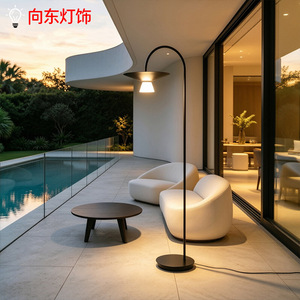 Lámpara Solar de Piso para Exteriores, Impermeable, Moderna, Luz Ambiental para Patio, Villa, Terraza, Jardín, Césped, Paisaje - Product Image 1