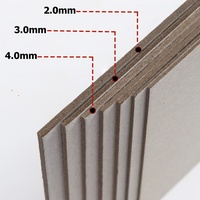 Carton gris pour reliure de livres en pâte recyclée écologique, tailles A1 A2 A3 A4 A5 et sur mesure, 1mm 2mm 3mm, sans décoloration