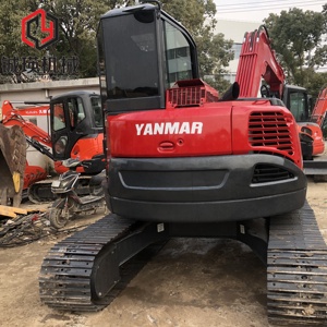เครื่องขุดไฮดรอลิก yanmar 80ตันเครื่องรวบรวมข้อมูลขนาดเล็ก8ตันทำงานได้กว้างแรงขุดที่แข็งแกร่งทนทานหน่วยที่ใช้เครื่องยนต์ - Product Image 5
