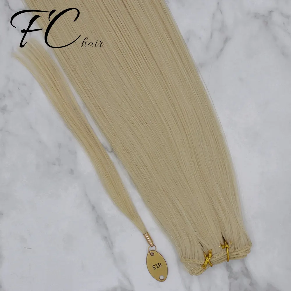 FangCun 2023 Best Seller Real Full Virgin Cuticle 100% Human Hair Extensions Fashion Style For Winter White Human Hair