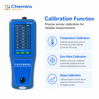 Testeur de qualité de l'eau portable multi-paramètres IP67 EXO-206 avec écran LCD 4,3 pouces et téléchargement DTU en option pour eaux de surface