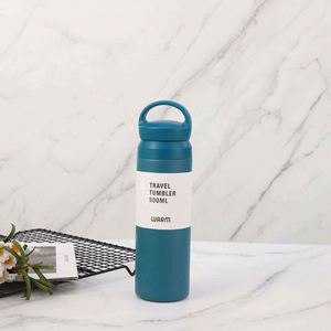 Stainless Steel Eco-Friendly Tumbler With Japanese Minimalist Design for Outdoor Travel - Product Image 3