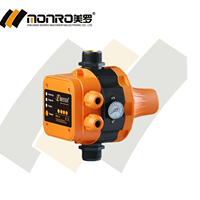 Compresseur domestique à commande manuelle, pression de démarrage réglable, raccord flexible, affichage de sécurité basse pression, 110-120V 50/60Hz 550W 10