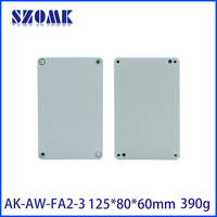 Boîtier en métal moulé sous pression SZOMK 125x80x60mm, boîtier d'amplificateur, boîtier de mixeur, boîtier en métal, boîtier en aluminium moulé sous pression, étanche IP65