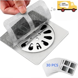 Dùng một lần tóc Catcher vòi hoa sen xả, lưới Stickers-Dễ dàng để sử dụng, không thấm nước và dùng một lần, số lượng lớn gói có sẵn - Product Image 3