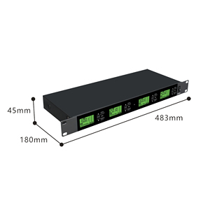 Micro Cầm Tay <span class=keywords><strong>UHF</strong></span> Không Dây 4 Kênh Hiệu Suất Sân Khấu Chuyên Nghiệp Cho Karaoke - Product Image 5
