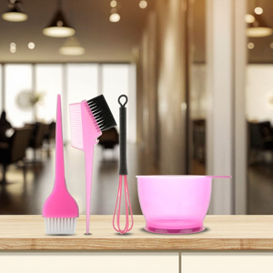 ชุดอุปกรณ์<span class=keywords><strong>ย้อม</strong></span><span class=keywords><strong>ผม</strong></span> 5 ชิ้น ชุดแปรงและถ้วยสำหรับ<span class=keywords><strong>ย้อม</strong></span>สี<span class=keywords><strong>ผม</strong></span> สำหรับการฟอกสีและย้อมสีผม - Product Image 3