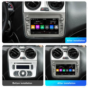 Radio de Coche de 7 Pulgadas 2 Din para <span class=keywords><strong>Alfa</strong></span> Romeo <span class=keywords><strong>MITO</strong></span> 2008-2012 con Carplay, Android Auto, Navegación GPS, WiFi+4G, BT, FM, Unidad Principal - Product Image 2