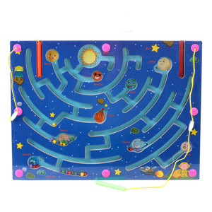FQ marque en bois éducatif de <span class=keywords><strong>labyrinthe</strong></span> magnétique perles jouets pour enfants - Product Image 2