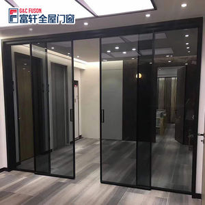 Perfiles de aluminio de diseño moderno Fuson, puertas y ventanas corredizas de alta venta para residencia y apartamento, venta al por mayor, nuevas tendencias - Product Image 4