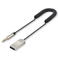 Récepteur Bluetooth USB pour voiture AUX 6.0 Adaptateur Bluetooth Convertisseur 3.5mm Émetteur audio pour voiture