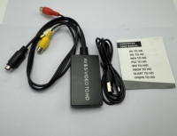 Convertisseur S-Video vers HDMI, adaptateur RCA vers HD, prend en charge 1080P PAL NTSC pour STB VHS VCR Lecteur Blu-Ray DVD