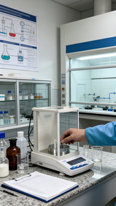 Balance analytique scientifique de laboratoire numérique haute précision 62g 0,01mg/0,00001g - Product Image 2