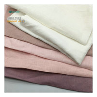 Chine supérieure haute qualité 100% pur lin teint en fil respirant rideaux tapisserie d'ameublement sacs literie Textiles de maison coussins