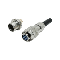 Connecteur Électrique Aviation Type Tuyau à Boucle Diagonale YS1-14, Prise Mâle et Fiche Femelle, 2, 3, 4, 5, 7 Broches