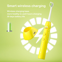AI Voice Bone Reduction Smart Wireless Technology Factory Supplier 31000 Vibrations 3 Modes pour bébés Cartoon Help Oral Care