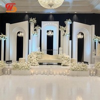 Pilier romain en acrylique pour décoration de mariage, socle haut, support de toile de fond en PVC, pilier lisse, meilleures ventes