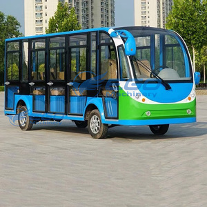 Wholesale Adults 4-<b>wheel</b> Electric Sightseeing Car 72V 8-23 Seater Touring Sightseeing Bus for Sale - Product Image 4