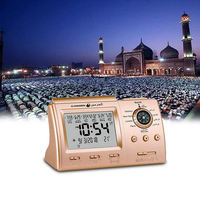 2026 Neues Design Elektronische Athan Azan Radiowecker mit Digitalkalender für Ramadan und Islamische Anwendungen
