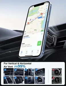 Yeni cep telefonu manyetik araç telefonu tutucu 360 rotasyon araç tutucu için iPhone14 Pro Max