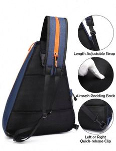 Échantillon gratuit : Sac de sport étanche pour raquettes de badminton, tennis, pickleball, pour femmes et hommes - Product Image 5
