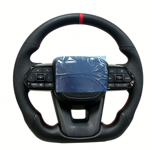 Volant de voiture en cuir de haute qualité pour <span class=keywords><strong>Toyota</strong></span> Prado Camry Corolla Alphard Highlander RAV4 Sienna Crown Hilux Noah Lexus - Product Image 1