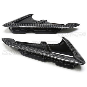 Nueva cubierta de fibra de carbono para la rejilla de ventilación lateral, estilo MP, para BMW X3 G01 X4 G02 2018 en adelante, embellecedor para la entrada de aire del coche. - Product Image 6