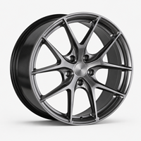 Jantes de voiture monobloc en alliage d'aluminium Flow Forming de 15, 16, 17, 18, 19, 20, 21, 22, 23, 24, 25, 26 pouces, 5x112, 5x120, 5x127 et plus